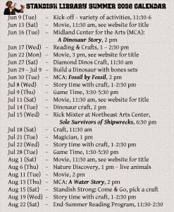 Summer 2026 Activity Calender378x300